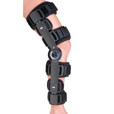 Defender Post-Op Knee Brace Rolyan 081563253 | Motion Control Knee Brace