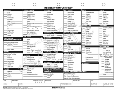 Briggs Healthcare 1846 Wong-Baker Faces Pain Rating Scale Card