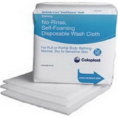 EasiCleanse No Rinse Bath Cloth | Disposable Body Washcloths