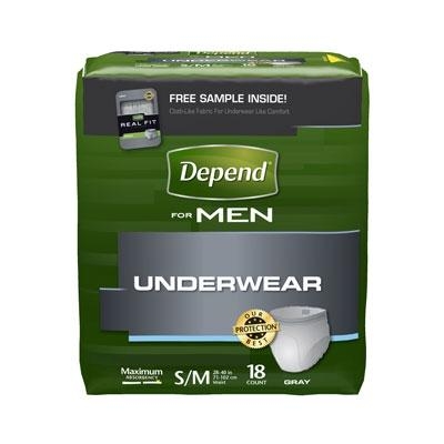 Kimberly-Clark Depend Disposable Underwear for Male