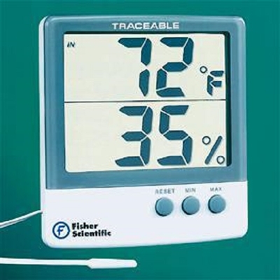 Fisherbrand Hygro-Thermometer with Jumbo Display Hygro-Thermometer with