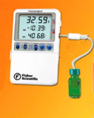 Fisherbrand Refrigerator/Freezer Thermometer:Thermometers and