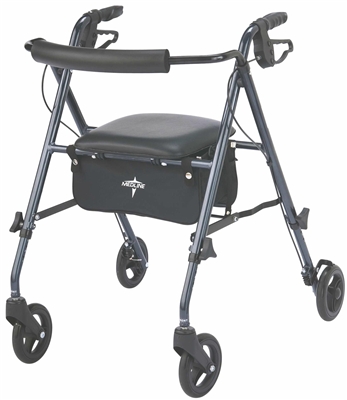 Medline MDS86825SLB Freedom Ultralight Rollators - 1 each