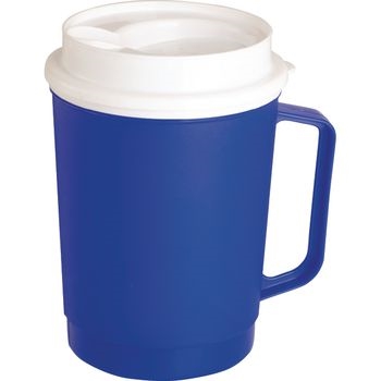 Patterson Medical 081565795 Extra Large Insulated Blue Mug -1 Each