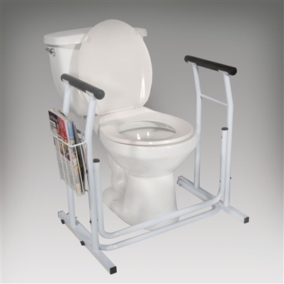 Patterson Medical Drive Stand Alone Toilet Safety Rail | Safety Rail